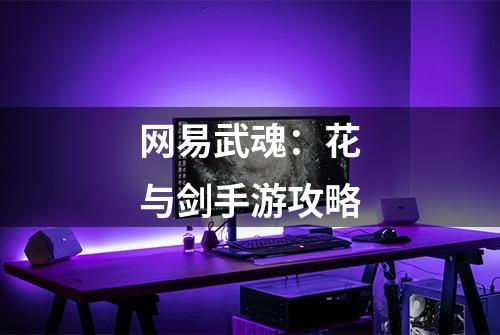 网易武魂：花与剑手游攻略