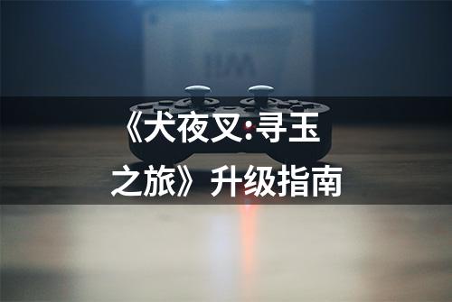 《犬夜叉:寻玉之旅》升级指南