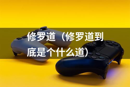 修罗道（修罗道到底是个什么道）