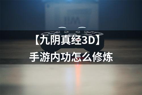【九阴真经3D】手游内功怎么修炼