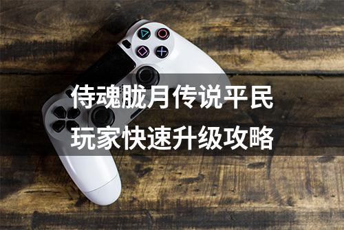 侍魂胧月传说平民玩家快速升级攻略