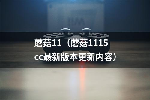 蘑菇11（蘑菇1115cc最新版本更新内容）
