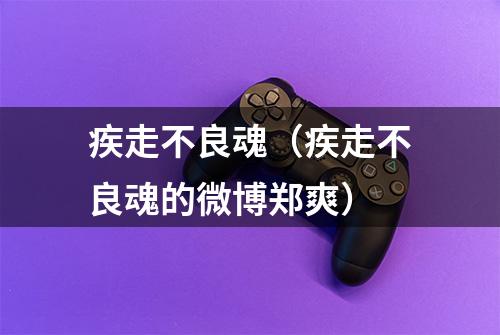 疾走不良魂（疾走不良魂的微博郑爽）