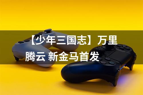 【少年三国志】万里腾云 新金马首发
