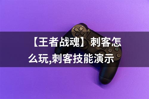 【王者战魂】刺客怎么玩,刺客技能演示