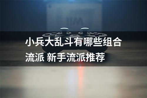 小兵大乱斗有哪些组合流派 新手流派推荐
