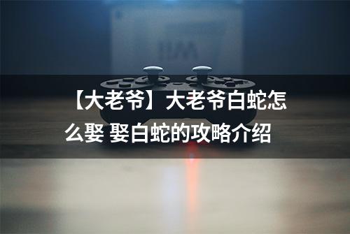 【大老爷】大老爷白蛇怎么娶 娶白蛇的攻略介绍