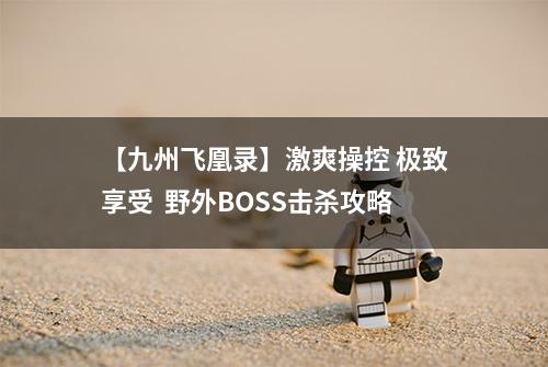 【九州飞凰录】激爽操控 极致享受  野外BOSS击杀攻略