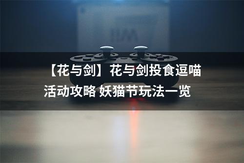 【花与剑】花与剑投食逗喵活动攻略 妖猫节玩法一览