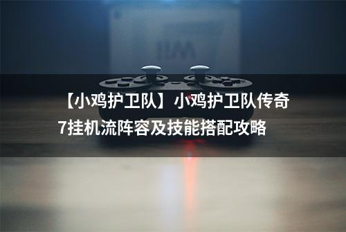 【小鸡护卫队】小鸡护卫队传奇7挂机流阵容及技能搭配攻略