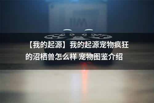 【我的起源】我的起源宠物疯狂的沼栖兽怎么样 宠物图鉴介绍