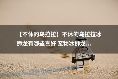 【不休的乌拉拉】不休的乌拉拉冰狮龙有哪些喜好 宠物冰狮龙技能属性数据图鉴