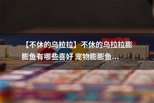 【不休的乌拉拉】不休的乌拉拉膨膨鱼有哪些喜好 宠物膨膨鱼技能属性数据图鉴